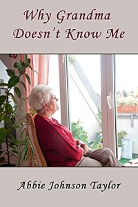 Image contains: elderly woman in red sweater sitting next to window.